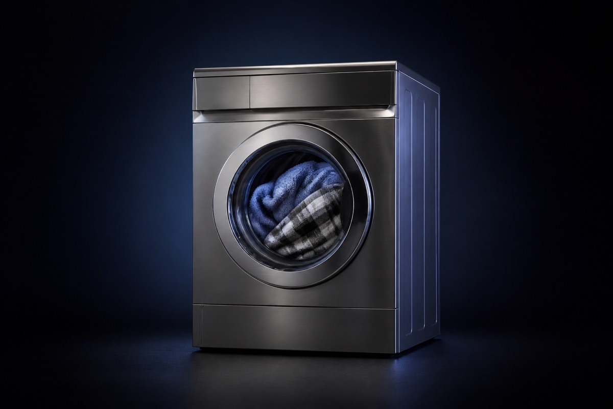 Machine professionnelle dédiée au lavage des couvertures et textiles pour animaux